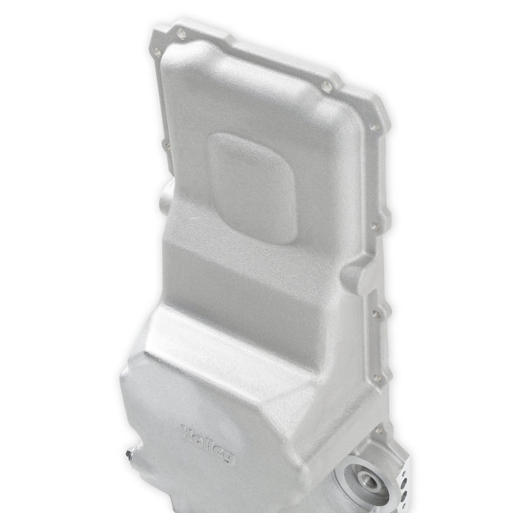 Holley GM LS Swap Oil Pan - Most Front Clearance - No Drain-Back Holes | SKU 302-5