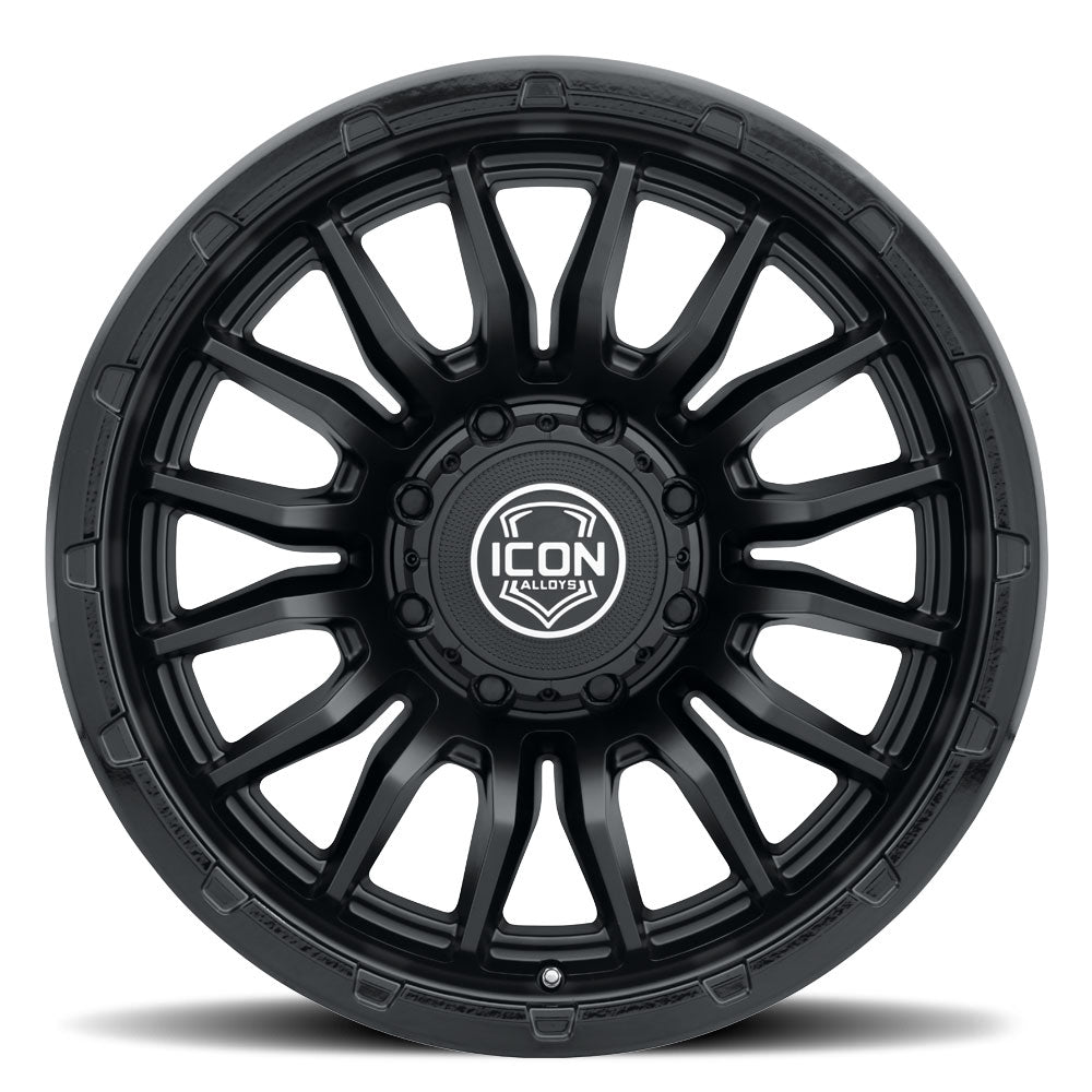 ICON Alloys Cajon Double Black 20x9 8x170 6mm Offset 5.25" BS (8320908152DB)