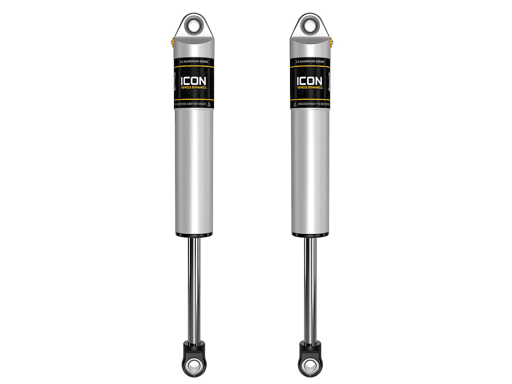 ICON 2001-Up GM 2500/3500 HD 0-1" Lift Rear 2.5 VS Shocks Pair (77601P)