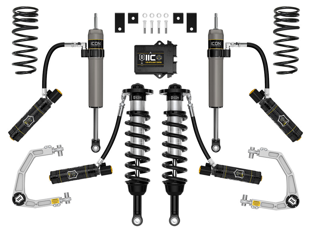 ICON 2023-2026 Toyota Sequoia 3-4.5" Lift Stage 11 Suspension System Billet (K53241)