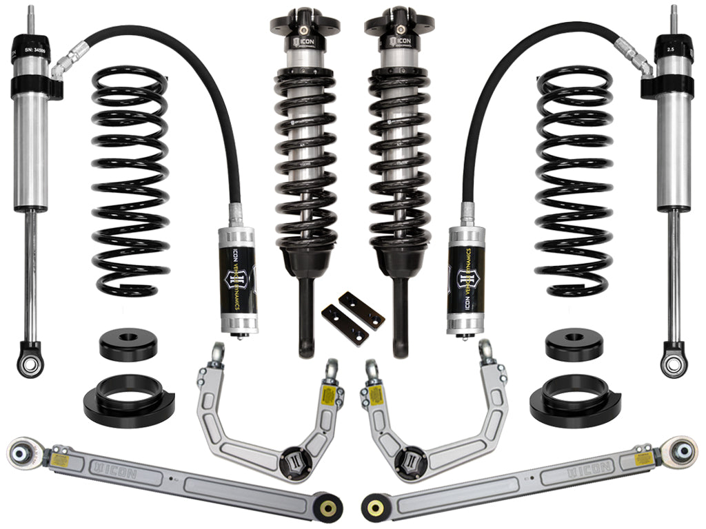 ICON 2003-09 Lexus GX470 0-3.5" Lift Stage 4 Suspension System Billet UCA (K53174)