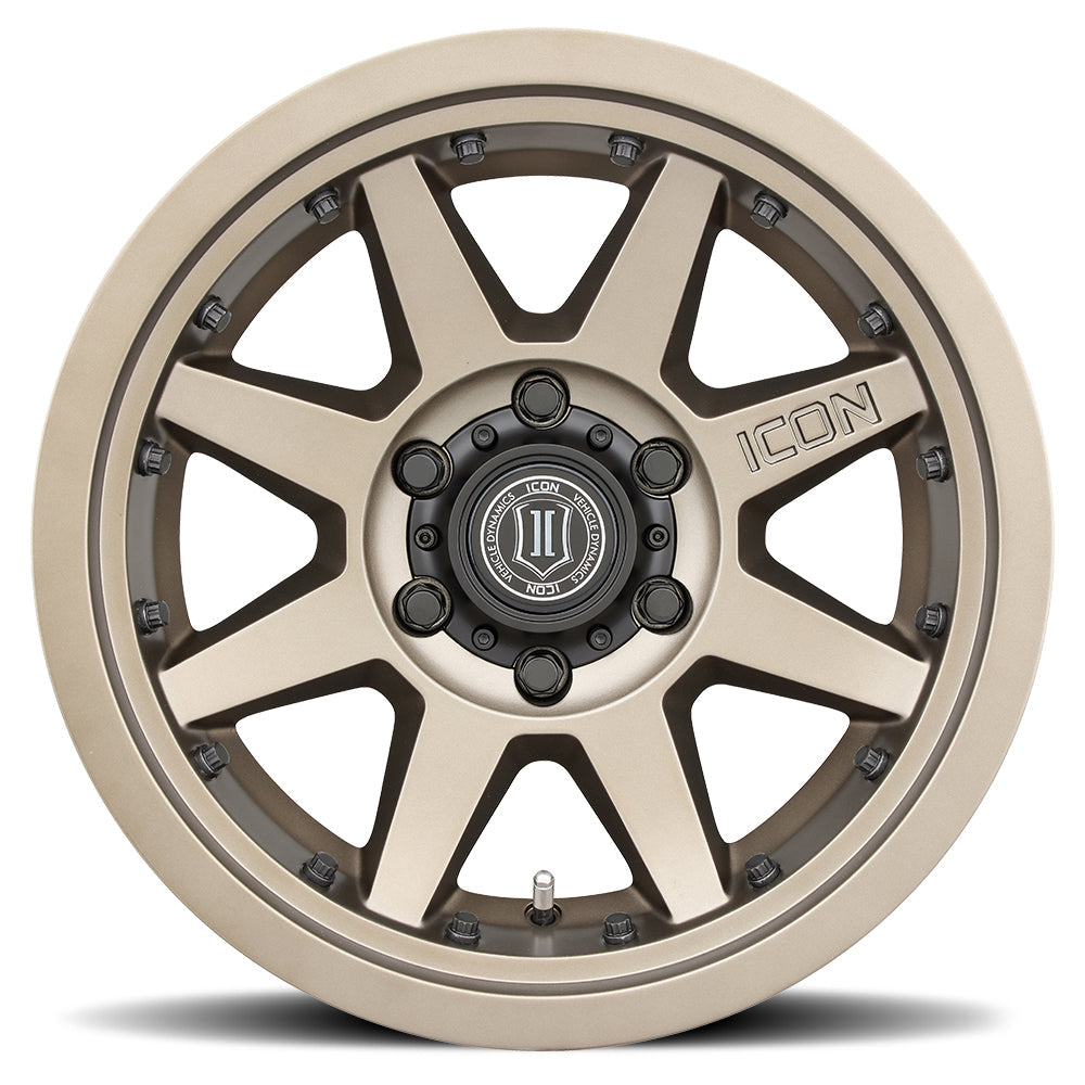 ICON Alloys Rebound Pro Bronze 17x8.5 5x150 25mm Offset 5.75" BS (21817855557BR)