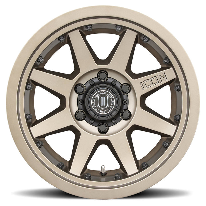 ICON Alloys Rebound Pro Bronze 17x8.5 5x150 25mm Offset 5.75" BS (21817855557BR)