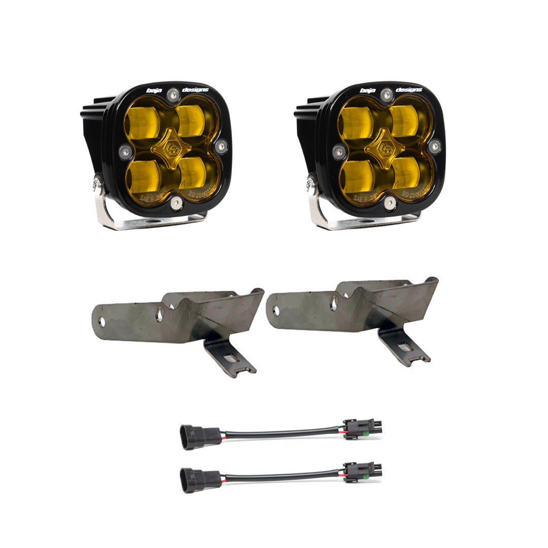 Ford, Super Duty (99-10), Fog Pocket Kit SAE Baja Amber 630822