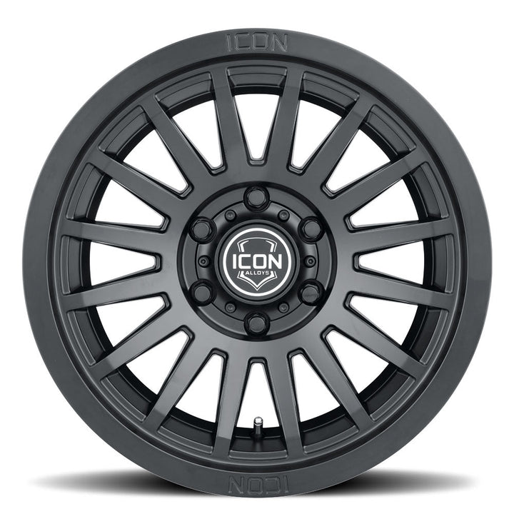 ICON Alloys Recon SLX Satin Black 17x8.5 6x120 0mm Offset 4.75" BS (3617859447SB)