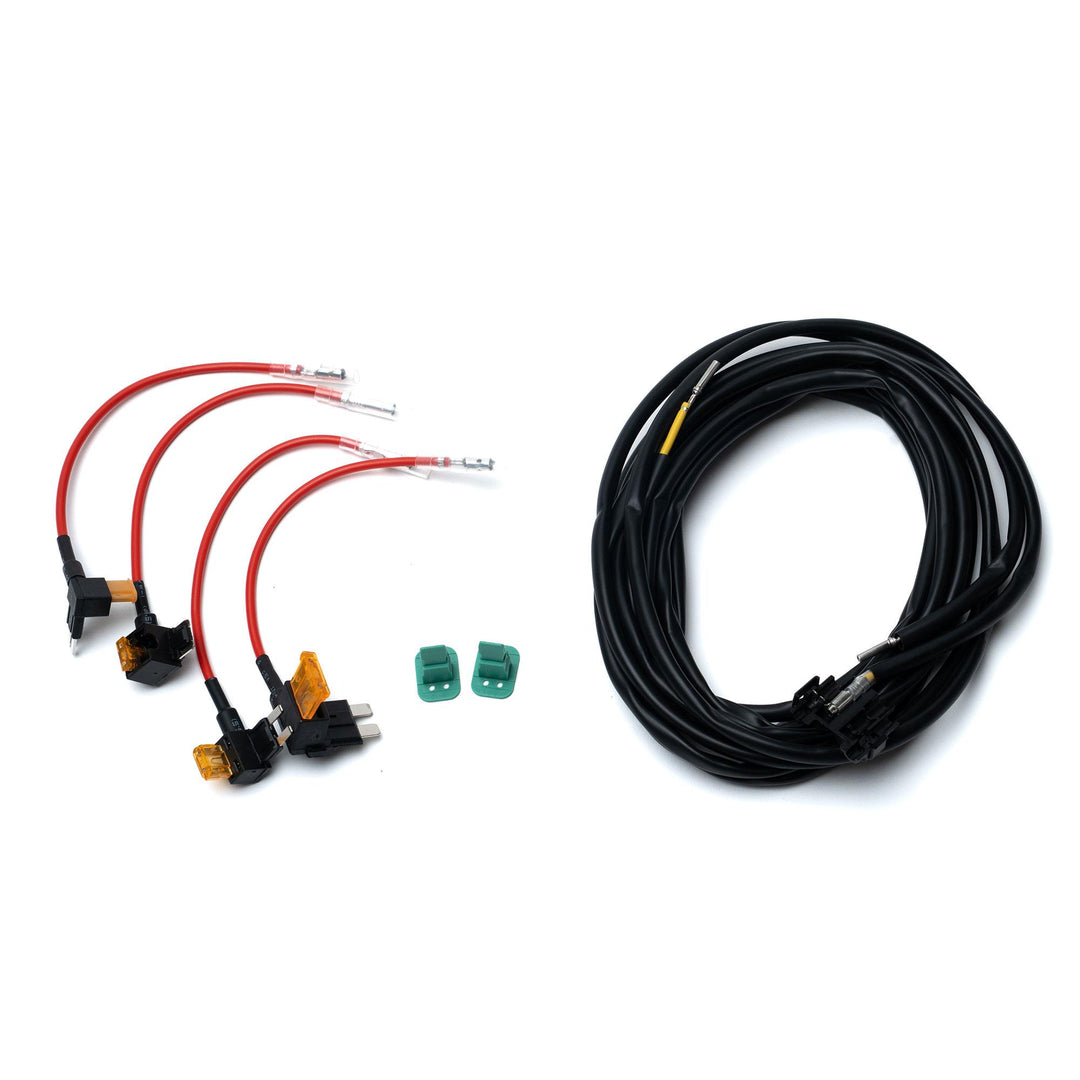 Squadron 2.0 Pair Dual Deutsch Backlight Add-On Harness Universal 64-0098