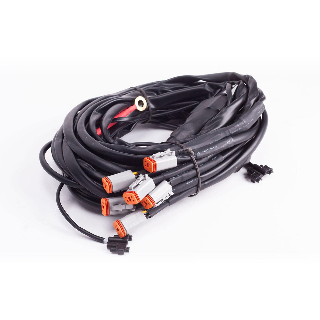 LP4/Upfitter Wiring Harness - 6 Light Max Baja Designs 64-0323-UP