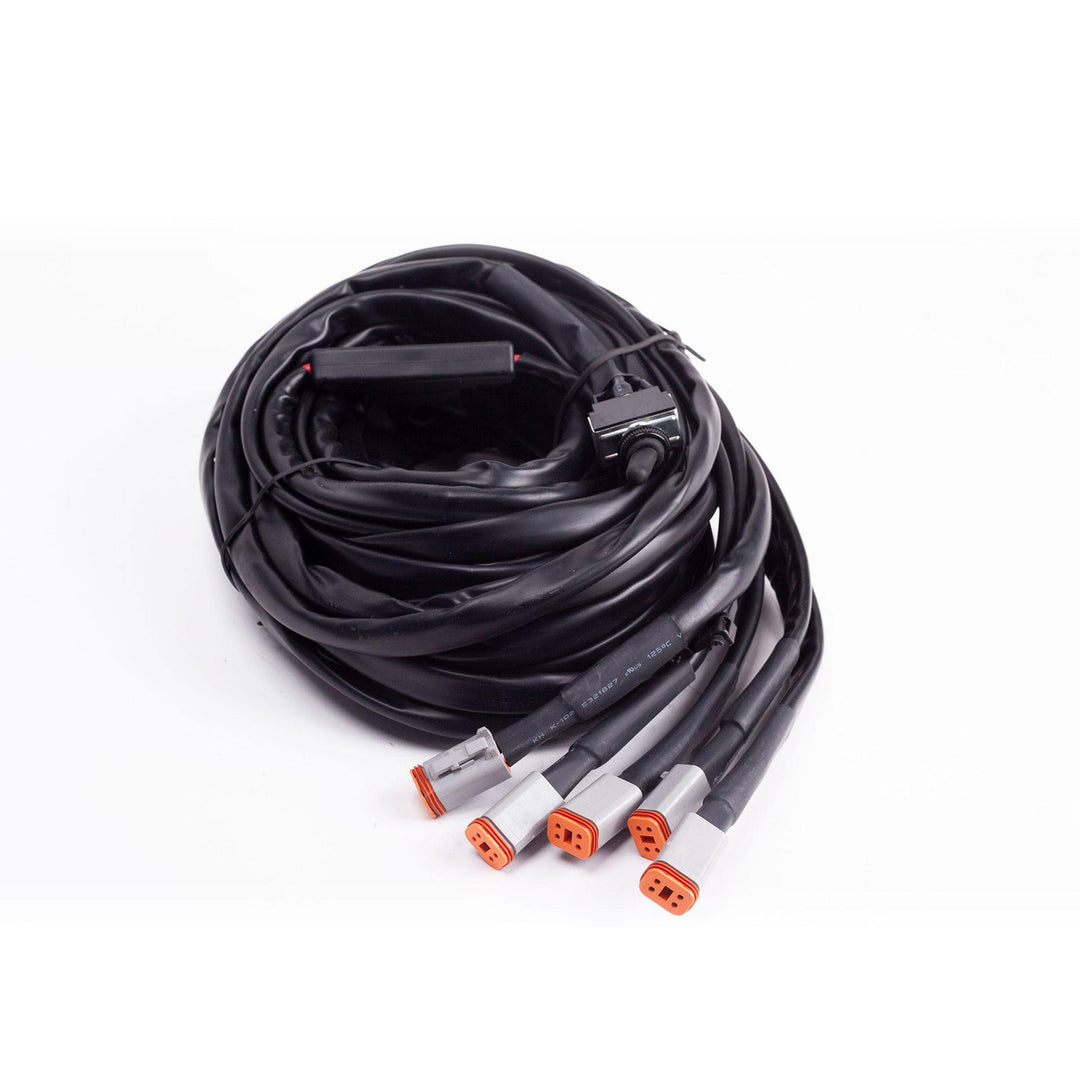 LP6, LP4 Wiring Harness - 5 Light Max Baja Designs 64-0324