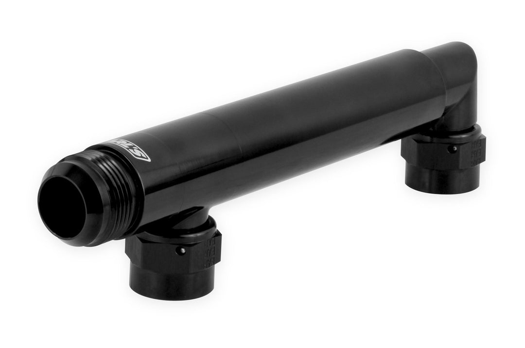 Earl's Adjustable Coolant Cross-Over Tube -16 AN x (2) -12 AN | SKU LS0035ERL