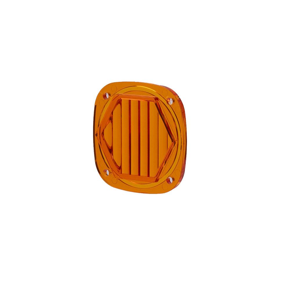S1 Light Pod Lens Kit (Wide Cornering; Factory Amber) Baja Designs 660130