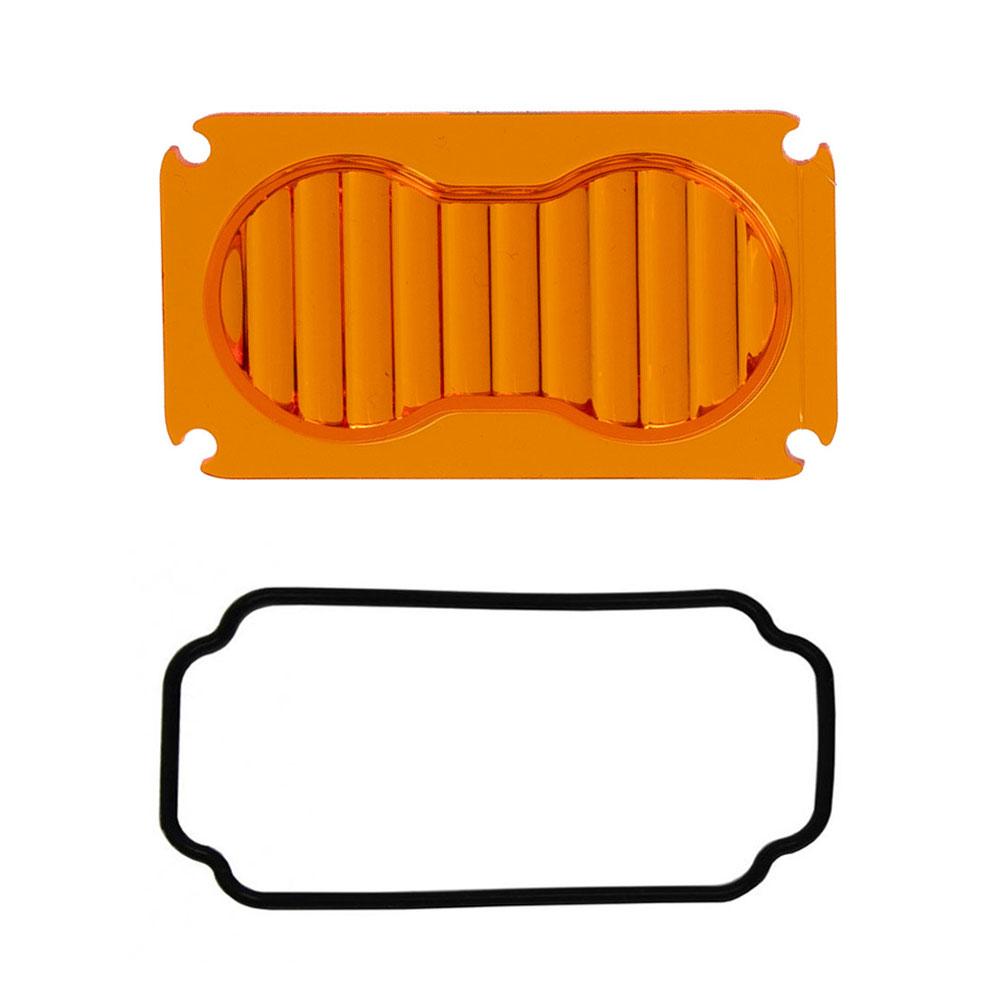 S2 Light Pod Lens Kit (Wide Cornering; Factory Amber) 660133
