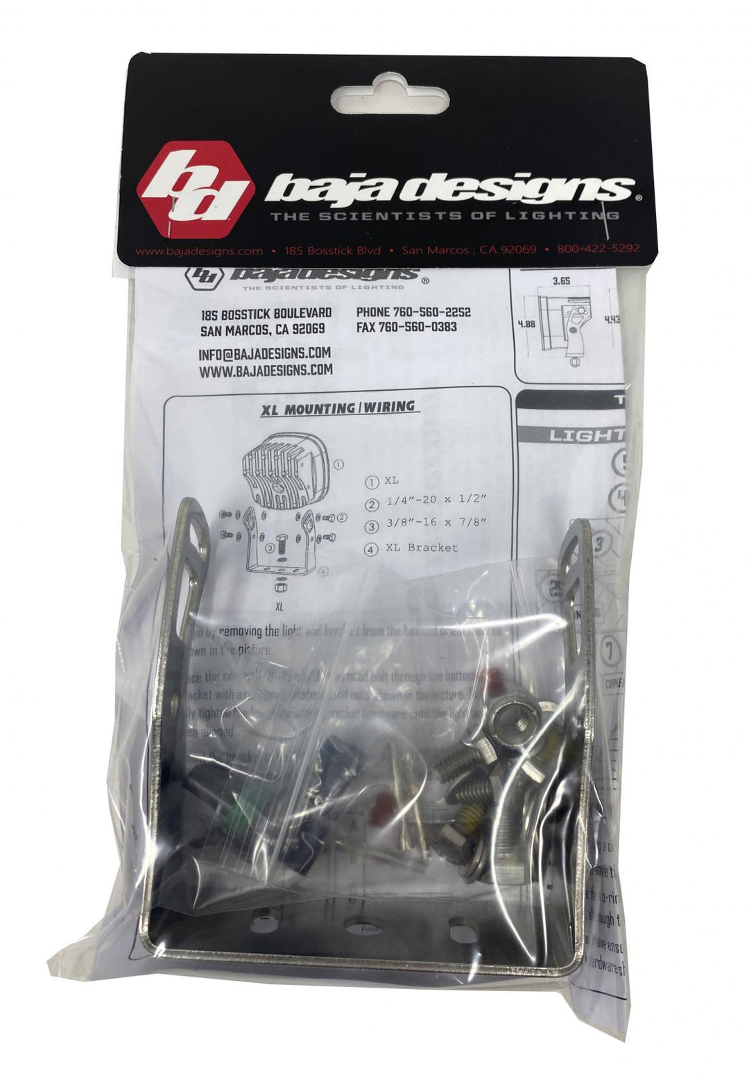 Parts Bag XL Single Baja Designs 660308