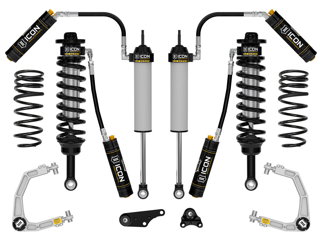 ICON 2025-2026 Toyota 4Runner 4WD Hybrid 2.25-3" Lift Stage 1 3.0 Suspension w/CDCV Billet