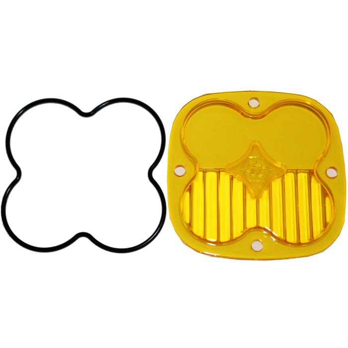 Squadron Pro and Sport Driving Combo Baja Amber Lens Kit Baja Designs 668413