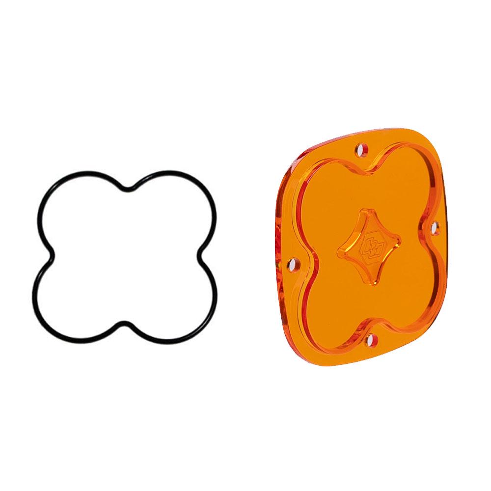 Squadron Light Pod Lens Kit Spot Factory Amber Baja Designs 668417
