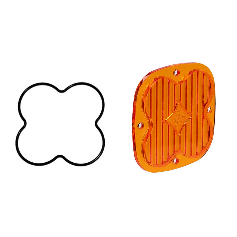 Squadron Light Pod Lens Kit Wide Cornering Factory Amber Baja Designs 668419