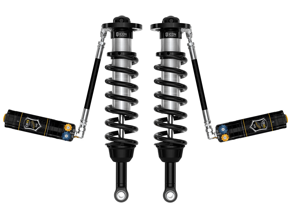 ICON 2024-2026 Toyota Land Cruiser 250 Series 1.25-3" Lift Front VS 2.5 Coilovers Remote Res w/CDXS Pair