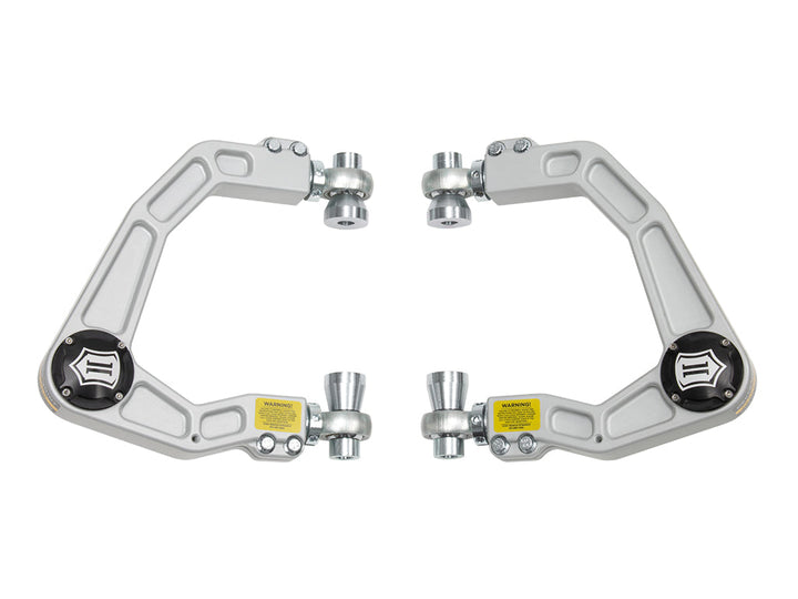 ICON 2019-2021 Ford Ranger Billet Upper Control Arm/Delta Joint Kit Al Knuckle (98520DJ)