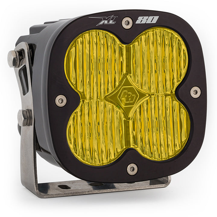 LED Light Pods Baja Amber Lens Spot Each XL80 Wide Cornering 670015