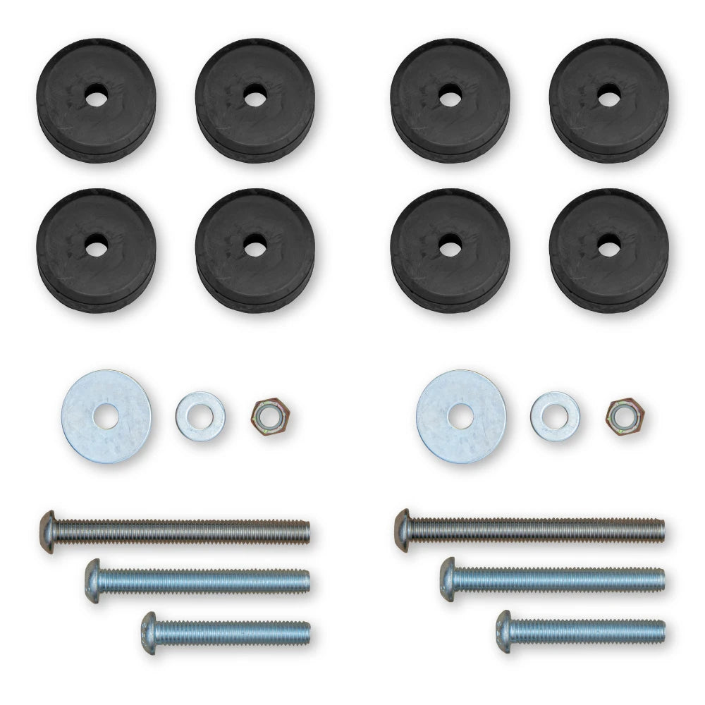 Rock Krawler Front 2.0-4.5 Inch Adjustable Bump Stops for Jeep JK/JKU/JL/JLU