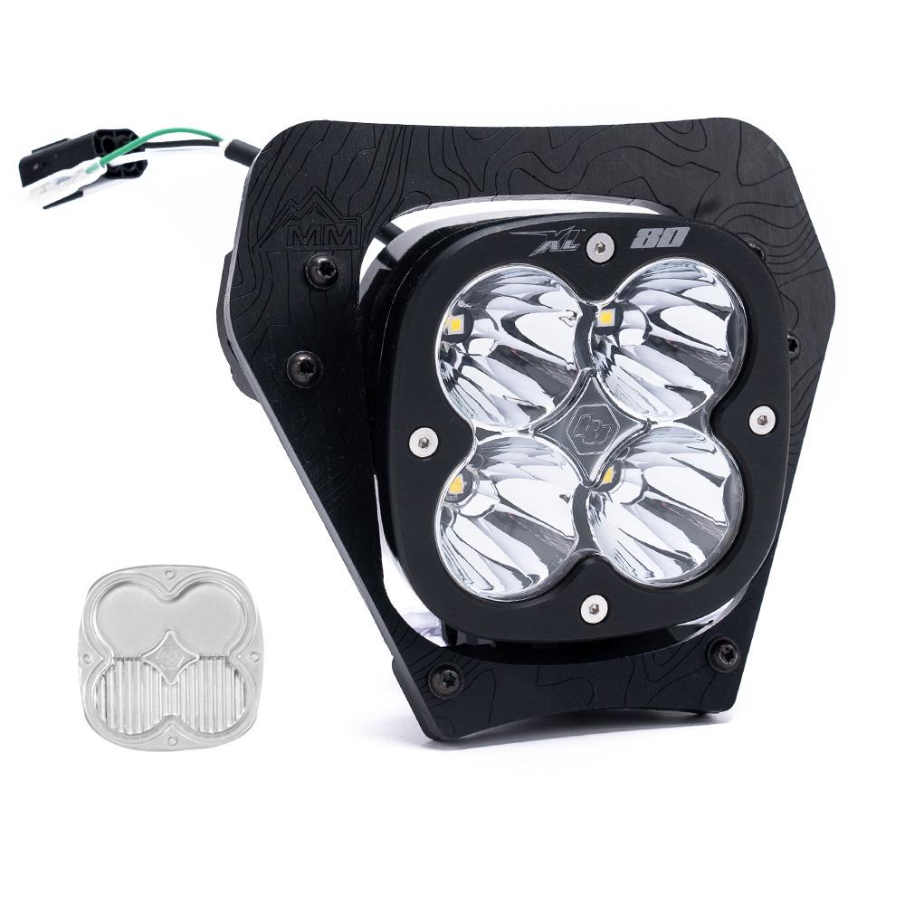 KTM XL80 D/C Headlight Kit 2024 350 EXC-F 500 EXC-F 450 XCF-W 350 XW-F 500 XW-F Spot Clear 677100