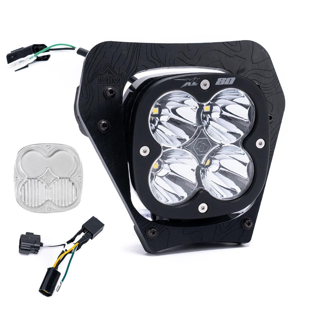KTM XL80 D/C Headlight Kit w/ Hi-Low Harness 2024-Up 350 EXC-F 500 EXC-F Spot Clear 677101