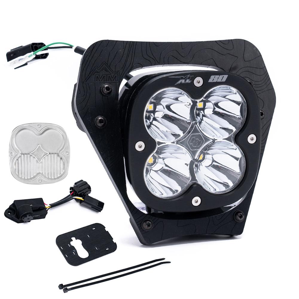 KTM XL80 D/C Headlight Kit w/ Dimmer 2024-Up 450 XCF-W 350 XW-F 500 XW-F Spot Clear 677103