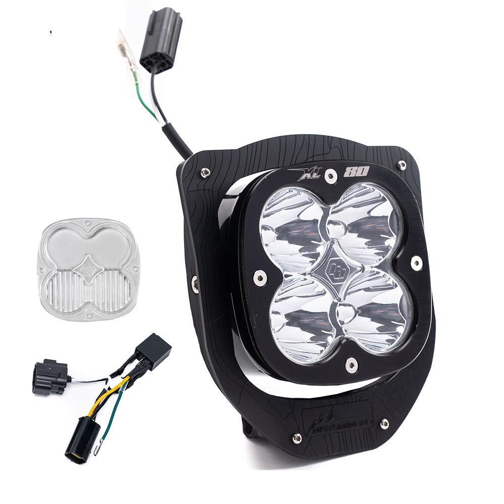 Husqvarna XL80 D/C Headlight Kit w/ Hi-Low Harness 2024-Up FE 350S FE 501S Spot Clear 677105