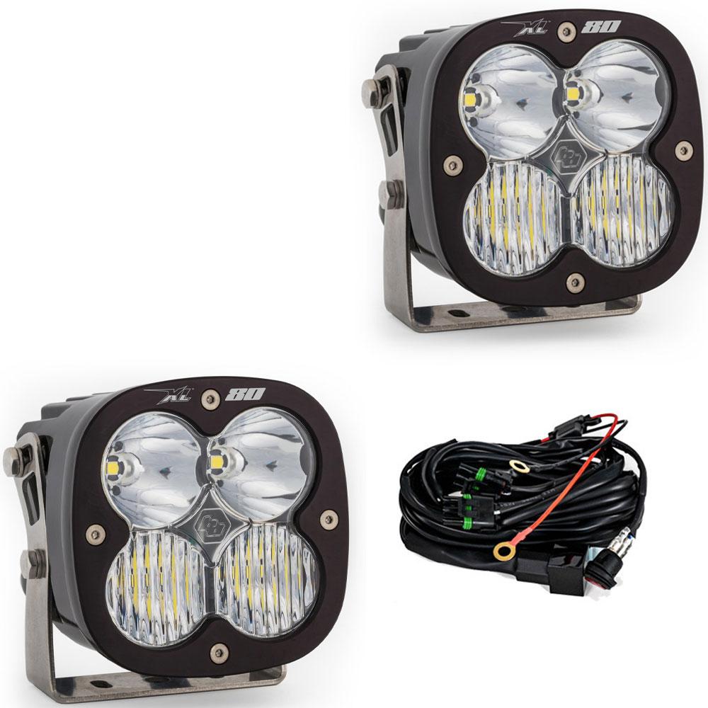 LED Light Pods Driving Combo Pattern Pair XL80 Series Baja Designs 677803