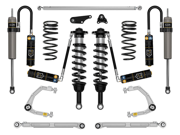 ICON 2025-2026 Toyota 4Runner 4WD 1.25-3" Lift Stage 9 Suspension System Billet (K53409)