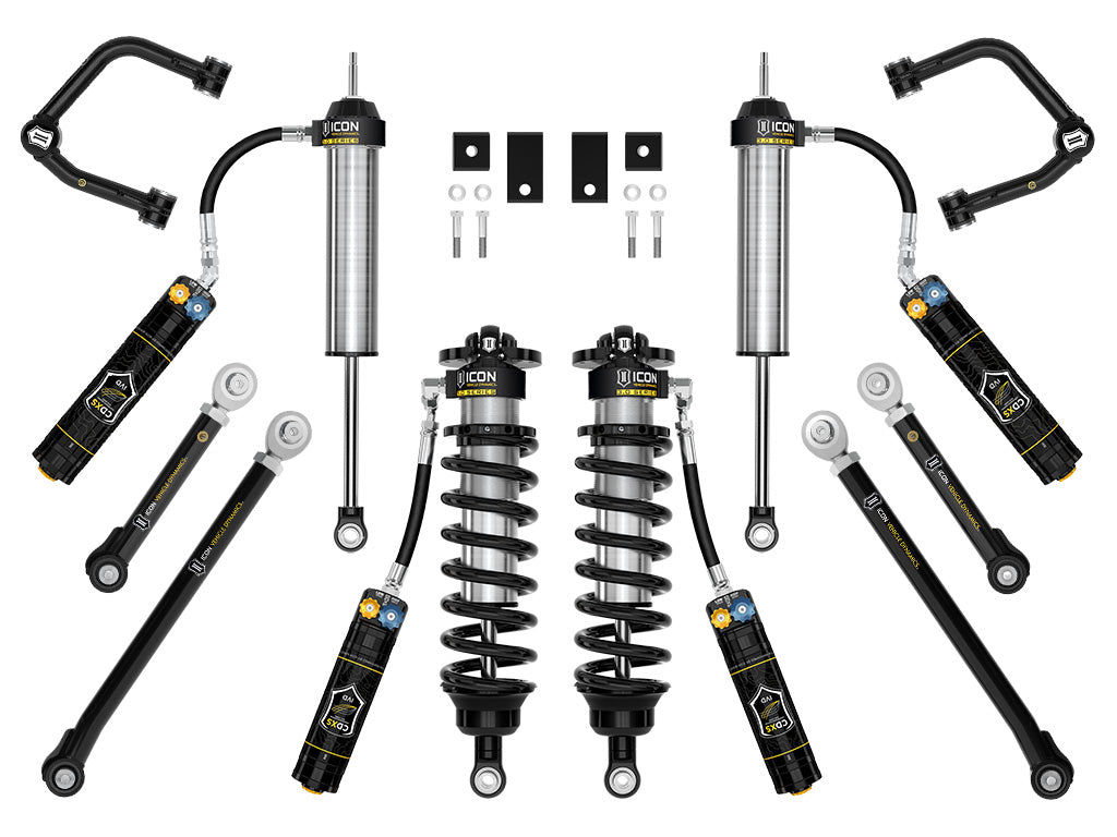 ICON 2022-2026 Toyota Tundra 2-3.25" Lift Stage 2 3.0 Suspension System Tubular CDXS