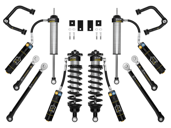 ICON 2022-2026 Toyota Tundra 2-3.25" Lift Stage 2 3.0 Suspension System Tubular CDXS