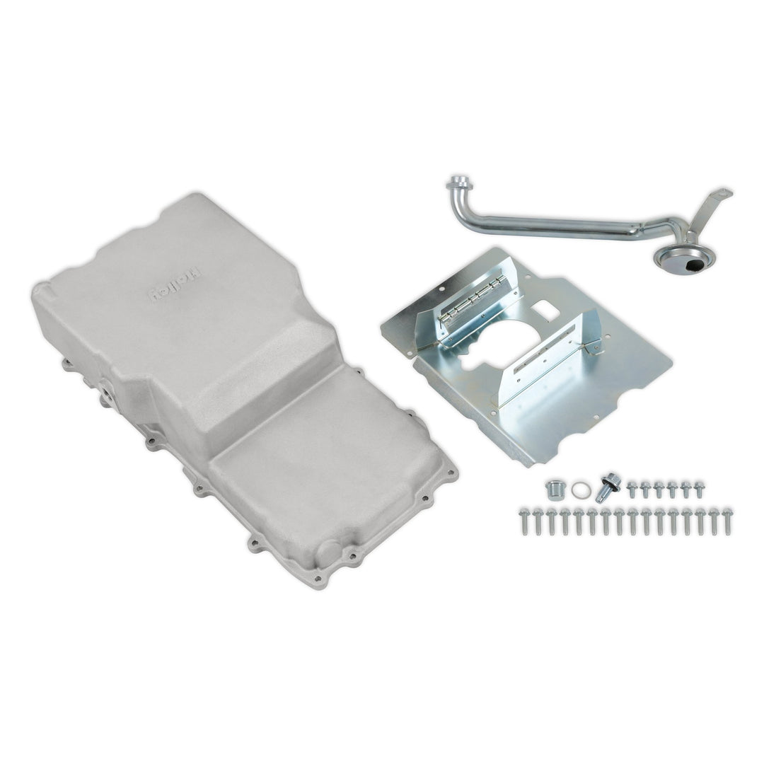 Holley Cast Aluminum Rear Sump Oil Pan - Ford Coyote Swap | SKU 302-90