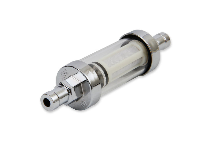 Mr. Gasket Clearview Inline Fuel Filter - 3/8 Inch | SKU 9748