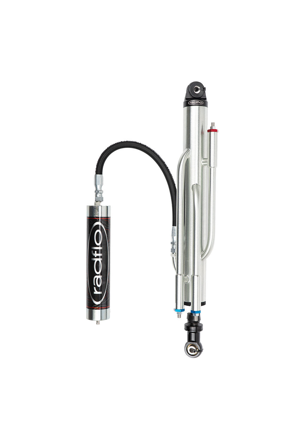 Radflo 2.5 x 10" External Bypass 2 Tube w/ Reservoir 6BP-202-0R