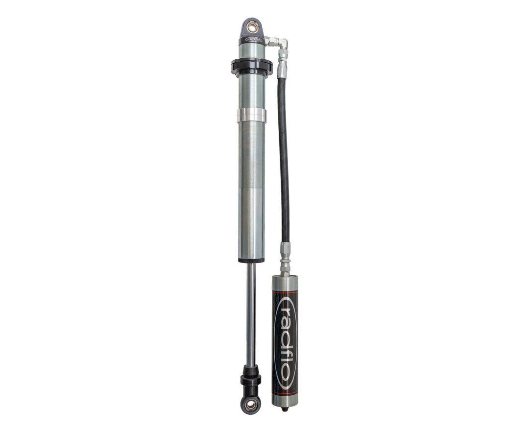 Radflo 2.5 x 18" Coilover w/ Reservoir 90 DEG Fitting 6CR-006-90