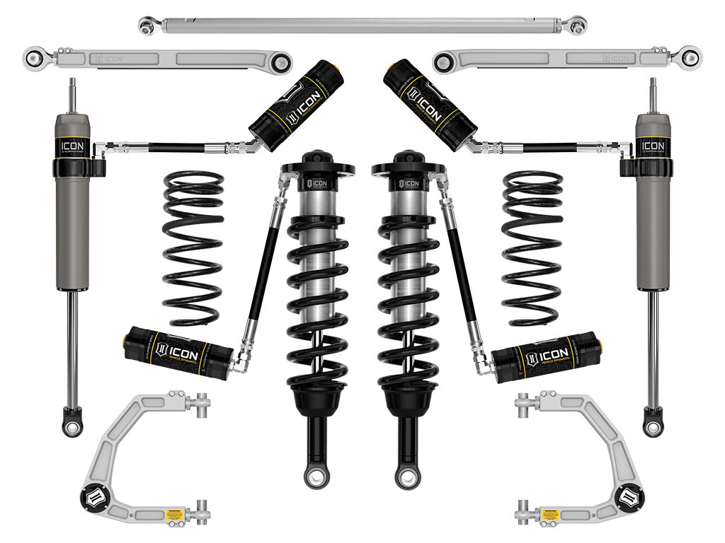 ICON 2025-2026 Toyota 4Runner 2WD 1.25-3" Lift Stage 7 Suspension System Billet (K53427)