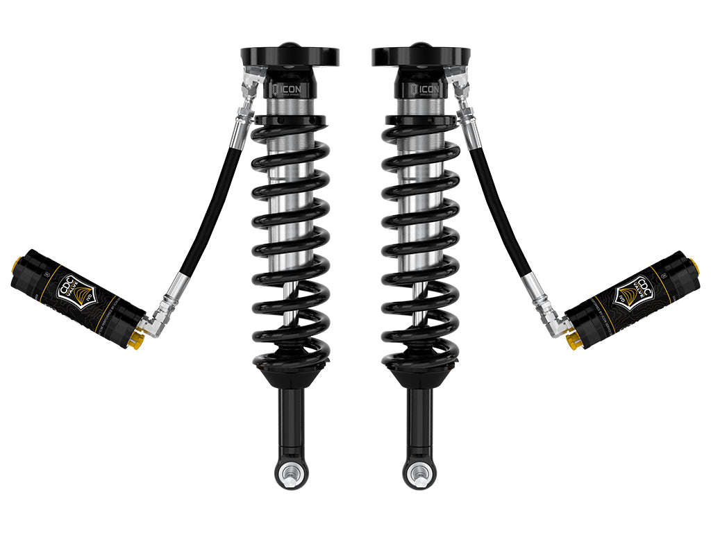 ICON 2023-2026 Chevy Colorado WT LT & Z71 2.5 Coilover Kit Remote Reservoir w/ CDCV
