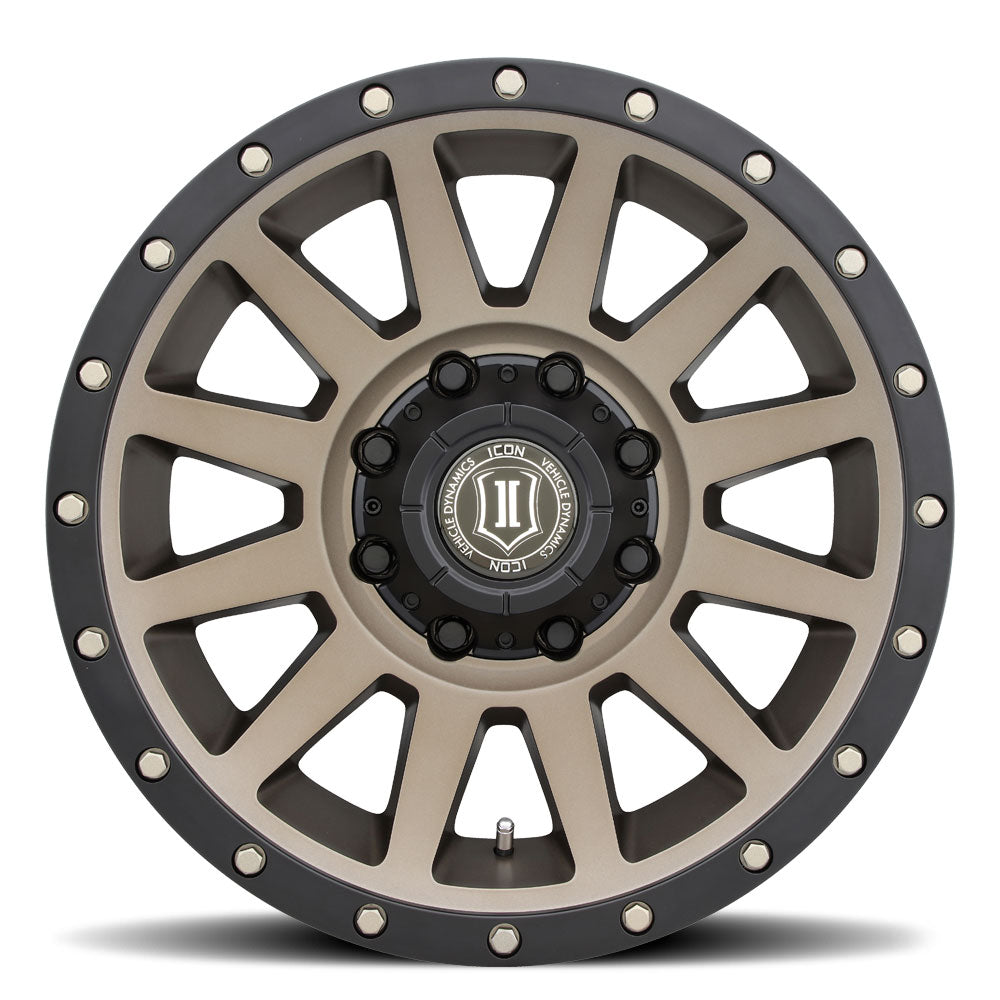 ICON Alloys Compression HD Bronze 18x9 8x180 12mm Offset 5.5" BS (2018908955BR)