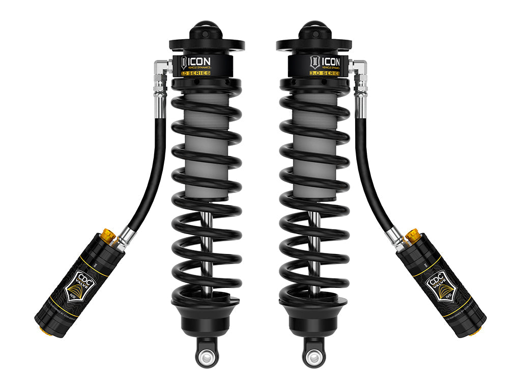 ICON 2005-2026 Ford F-250/350 Super Duty 4WD 4-5.5" Lift Front VS 3.0 Coilover Conversion Remote Res w/CDCV
