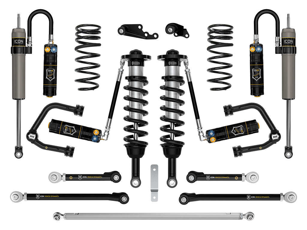 ICON 2024-2026 Lexus GX550 1.25-3" Lift Stage 9 Suspension System CDXS Tubular (K53359TD)
