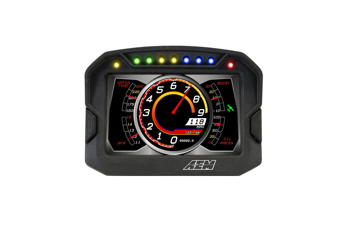 AEM CD-5G Carbon Non-Logging Display with Internal GPS | SKU 30-5602