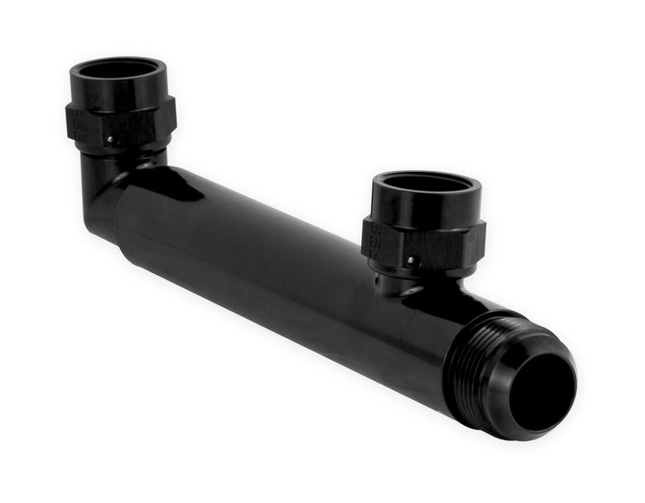 Earl's Adjustable Coolant Cross-Over Tube -16 AN x (2) -12 AN | SKU LS0035ERL
