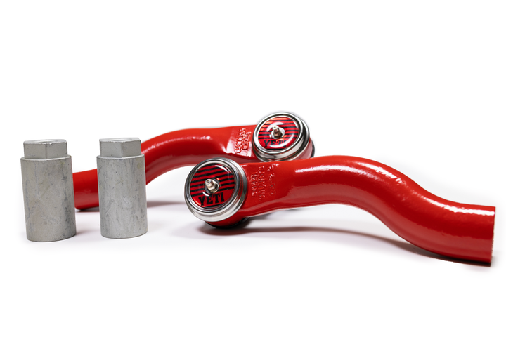 Bronco Outer Tie Rod Ends Yeti XD For 21-23 Bronco Red Pair Steer Smarts | SKU 70156001-GQSK