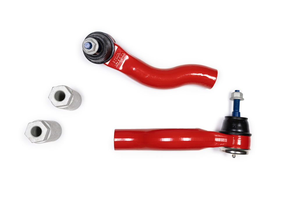 Bronco Outer Tie Rod Ends Yeti XD For 21-23 Bronco Red Pair Steer Smarts | SKU 70156001-GQSK