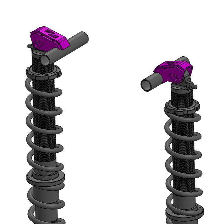 TMR Customs Tube Chassis Shock Brackets 2339