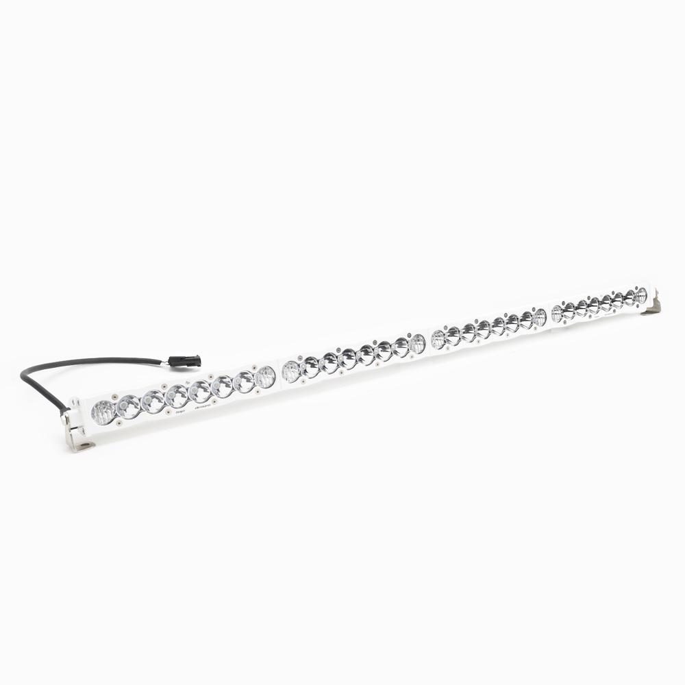 S8 White Straight LED Light Bar (40 Inch; Driving/Combo; Clear) Baja Designs 704003WT