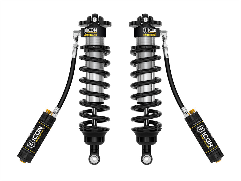ICON 2022-2026 Toyota Tundra 1.25-3.25" Lift/2023-2026 Sequoia 3-4.25" Lift VS 3.0 Front Coilovers Remote Res w/CDCV Pair