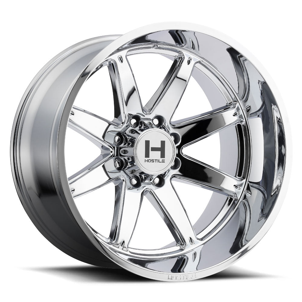 Hostile H109 Alpha | 20x10 | 5 On 150 | Offset -19 | Chrome | SKU H109-2010515047C