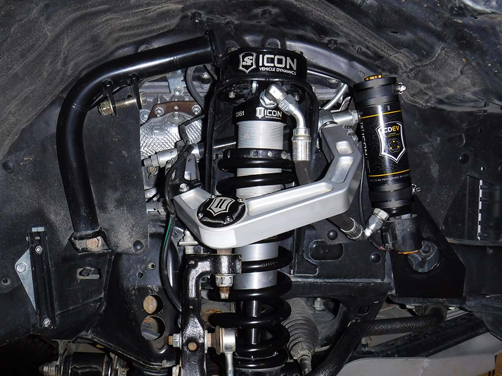 ICON 2005-2023 Toyota Tacoma 0-3.5"/0-2.75" Lift Front VS 2.5 Coilovers Ext Travel Remote Res w/CDEV Pair